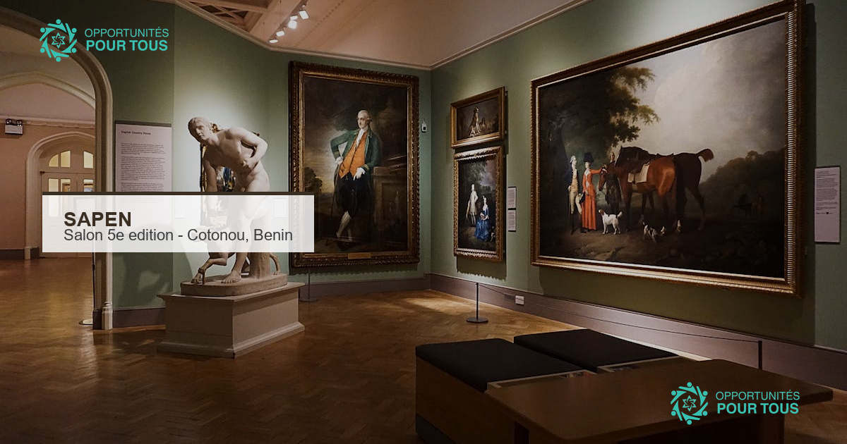 5e édition du Salon des Petits Entrepreneurs SAPEN à Cotonou du 13 au 25 juillet 2026