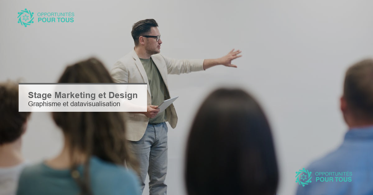 Offre de stage Marketing et Design : graphisme, datavisualisation et statistiques