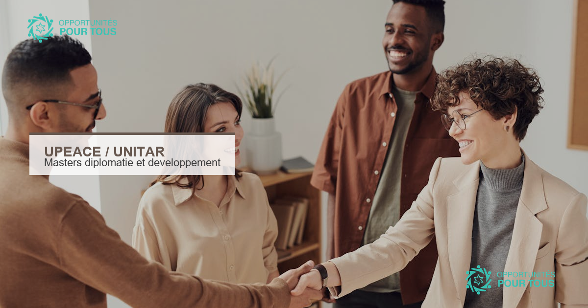 Partenariat UPEACE–UNITAR : programmes de masters en diplomatie et affaires internationales
