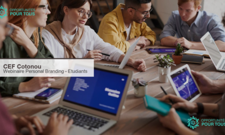 Webinaire gratuit sur le Personal Branding pour les étudiants du Bénin – CEF Cotonou