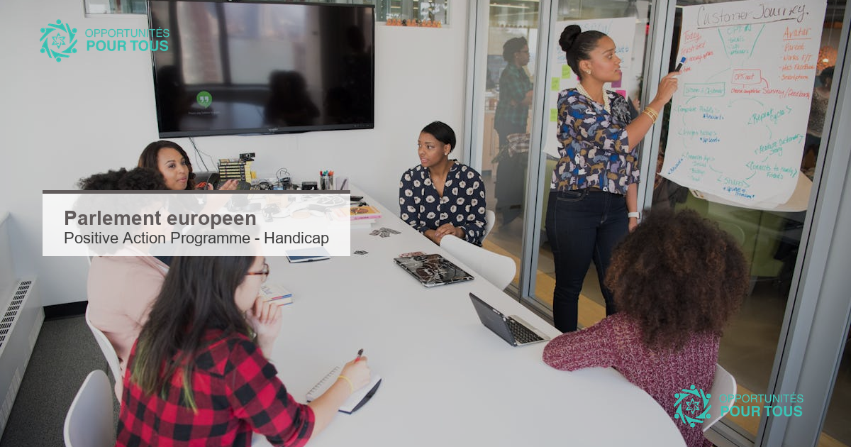 Positive Action Programme du Parlement européen : emplois pour les personnes en situation de handicap
