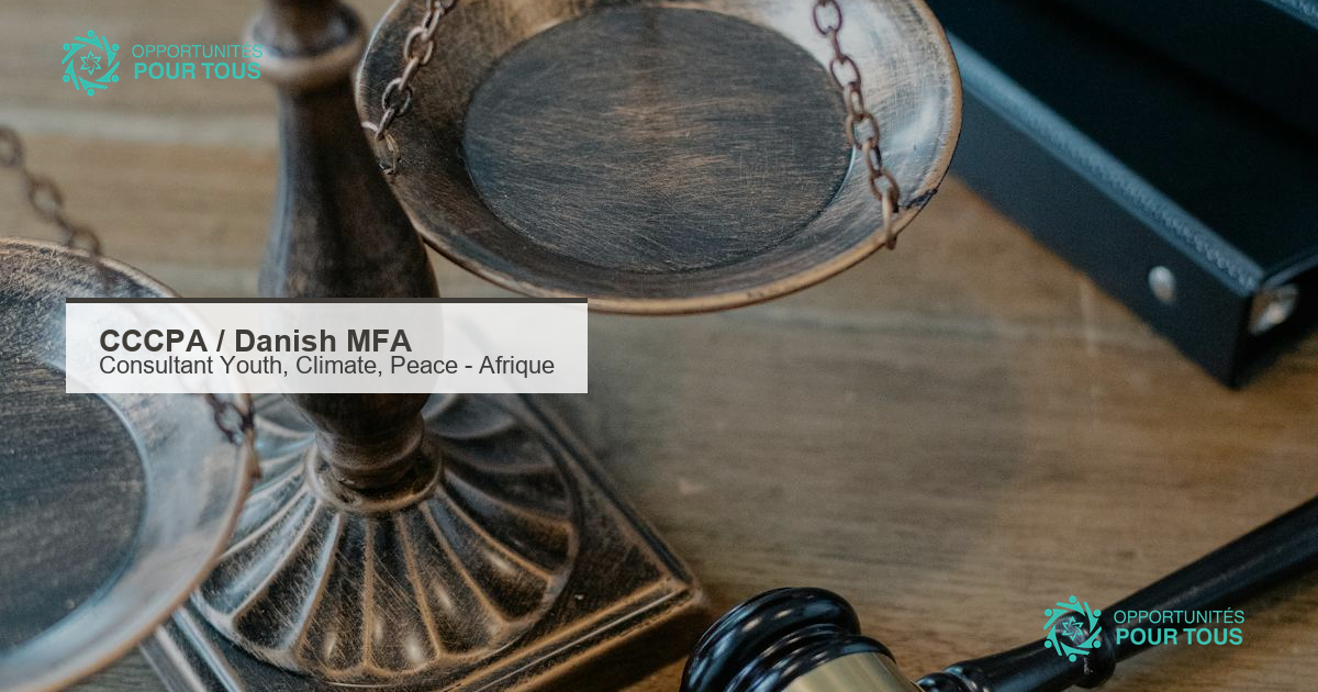 CCCPA recrute un consultant pour un toolkit Jeunesse, Climat, Paix et Sécurité en Afrique