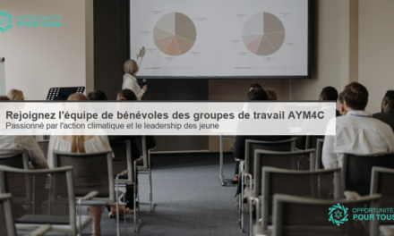 AYM4COP : recrutement de bénévoles groupes de travail