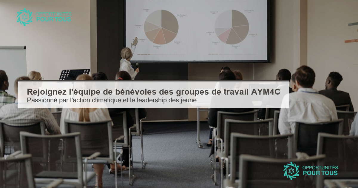 AYM4COP : recrutement de bénévoles groupes de travail