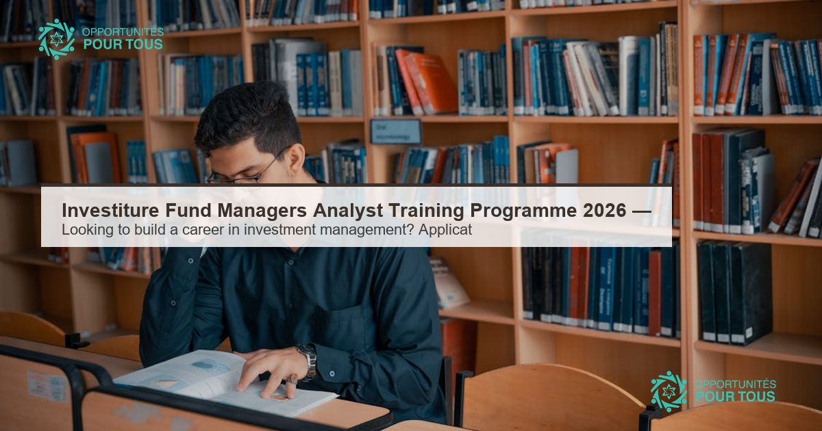 Investiture Fund Managers Analyst Training Programme 2026 — Accra