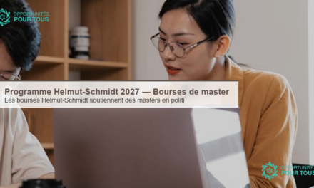 Programme Helmut-Schmidt 2027 — Bourses de master