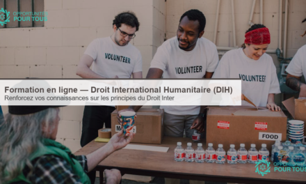 Formation en ligne — Droit International Humanitaire (DIH)