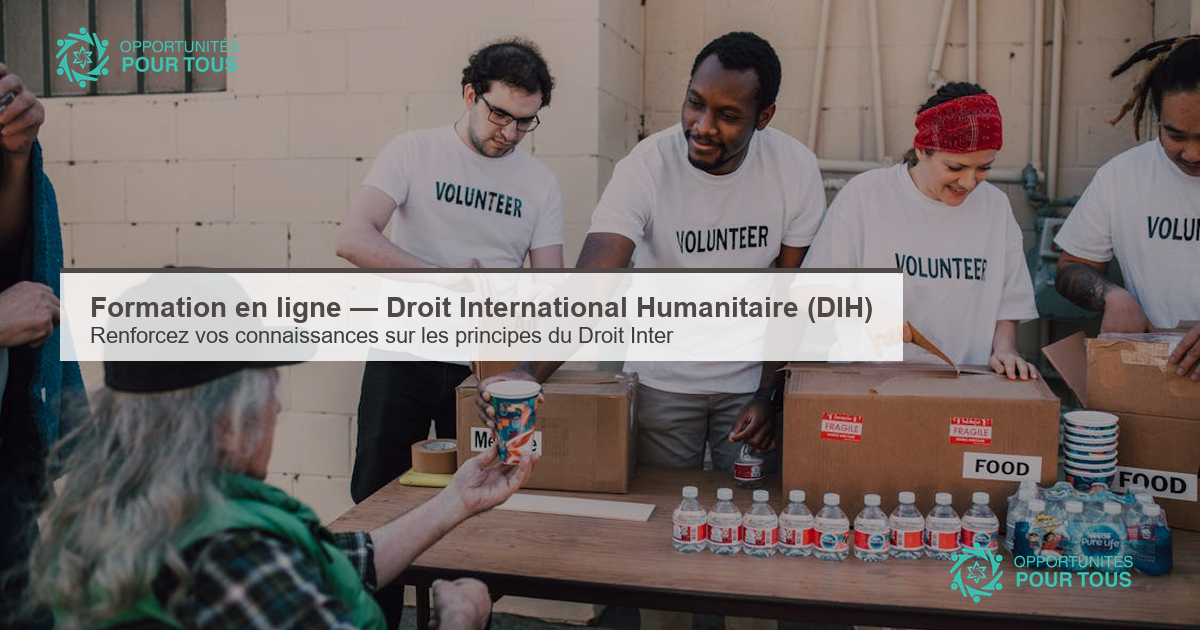 Formation en ligne — Droit International Humanitaire (DIH)