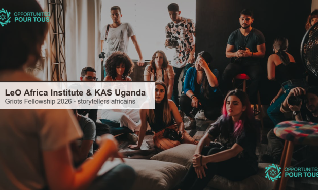 LeO Africa Institute & KAS Uganda : Griots Fellowship 2026 pour les conteurs et createurs africains