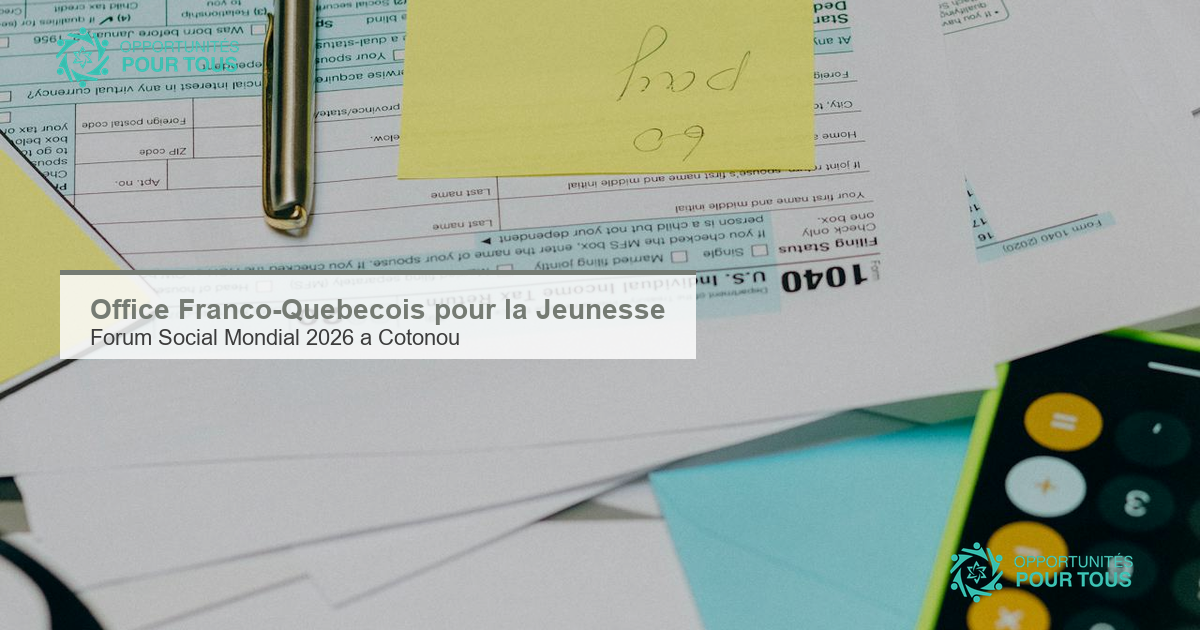 OFQJ : participez au Forum Social Mondial 2026 a Cotonou avec le Collectif Jeunesse de la Diaspora