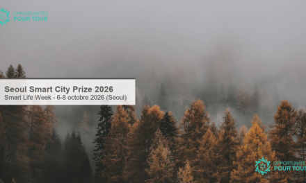 Seoul Smart City Prize 2026 : valorisez votre projet de ville intelligente sur la scene internationale