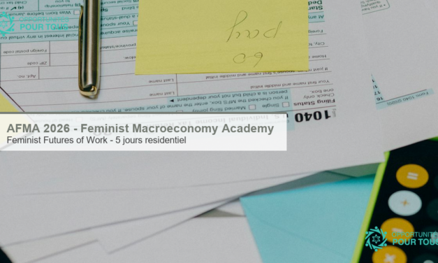 AFMA 2026 : African Feminist Macroeconomy Academy – 5 jours residentiels sur Feminist Futures of Work