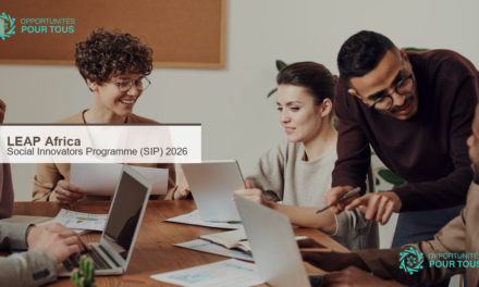LEAP Africa : Social Innovators Programme (SIP) 2026 – mentorat, acces aux investisseurs et financement pour les jeunes changemakers africains