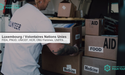 Le Luxembourg finance des UN Volunteers pour le FIDA, le PNUD, l&rsquo;UNICEF, le HCR, ONU Femmes et l&rsquo;UNFPA