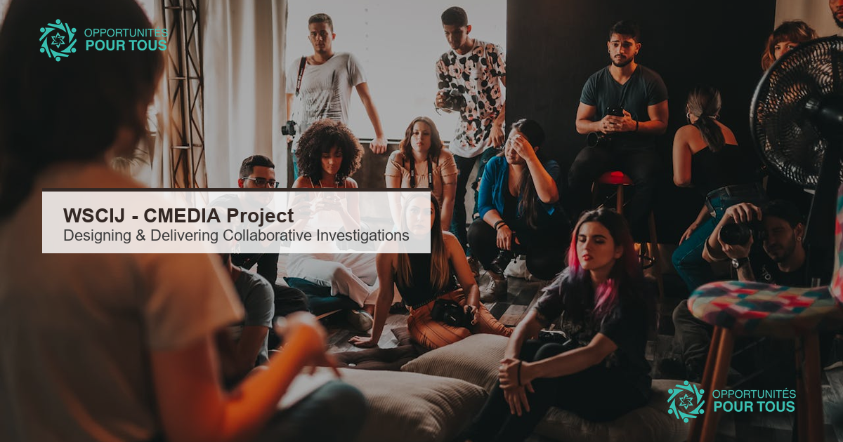 WSCIJ : appel a candidatures pour la formation Designing and Delivering Collaborative Investigations (Projet CMEDIA)