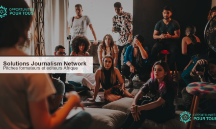 Solutions Journalism Network : appel a pitches pour les formateurs et editeurs en Afrique
