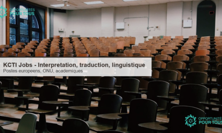 KCTI : opportunites d’emploi en interpretation, traduction et linguistique (Parlement europeen, ONU, universites)