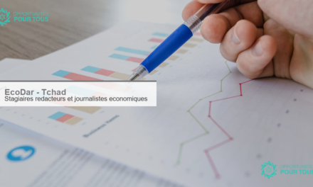 EcoDar Tchad recrute des stagiaires redacteur(rice)s et journalistes economiques