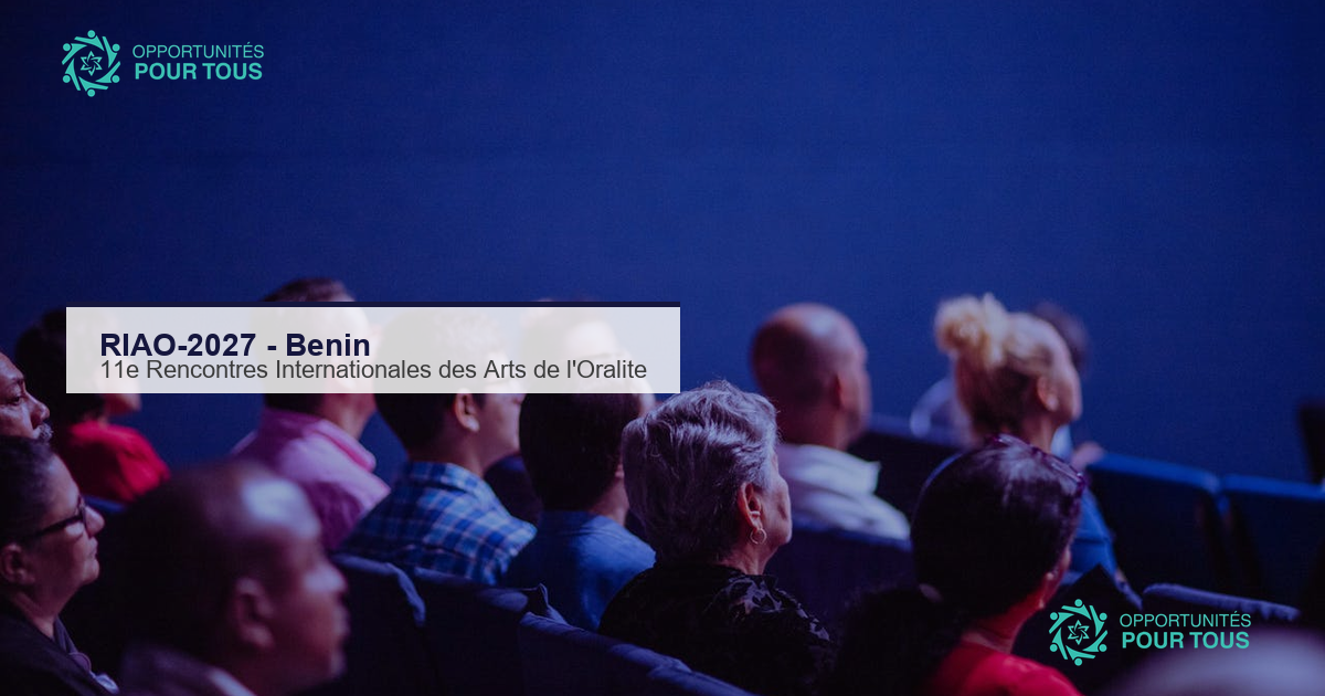 RIAO-2027 au Benin : appel a candidatures pour les 11e Rencontres Internationales des Arts de l&rsquo;Oralite