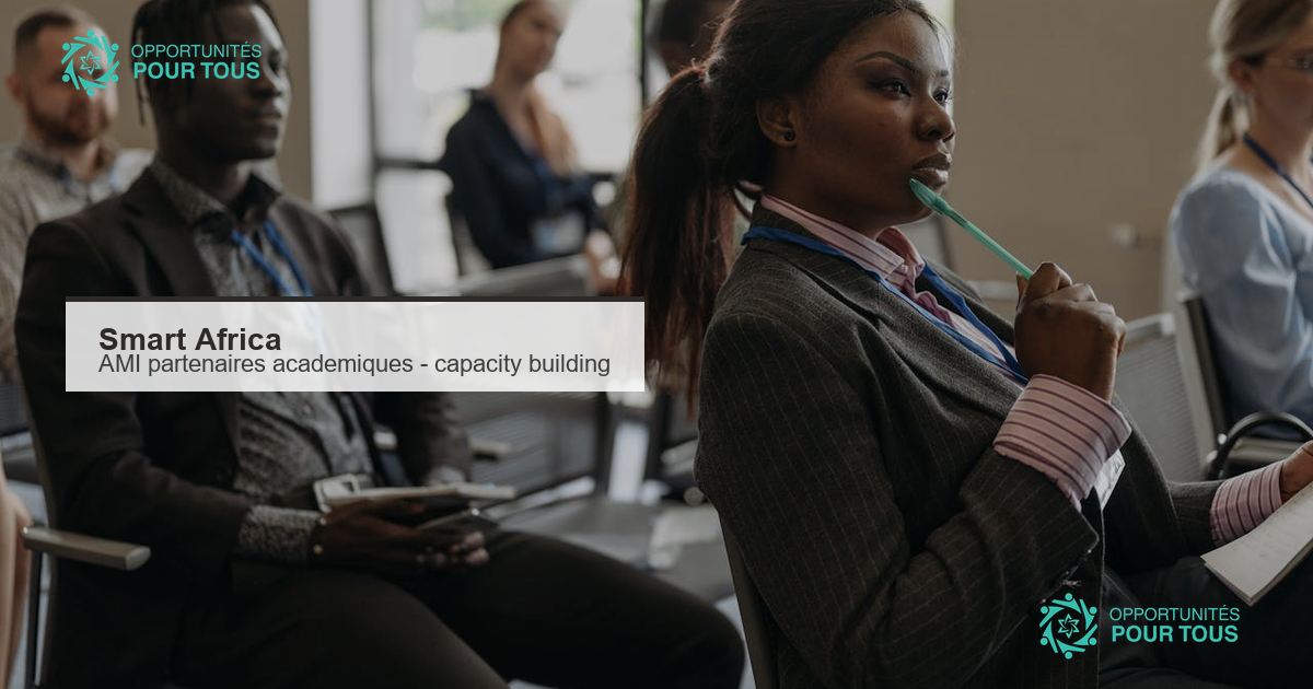 Smart Africa : appel a manifestation d interet pour des partenaires academiques (programmes de capacity building pour decideurs politiques)