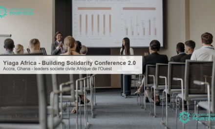 Yiaga Africa : Building Solidarity Conference 2.0 a Accra pour leaders societe civile et organisateur.trice.s de mouvements en Afrique de l Ouest