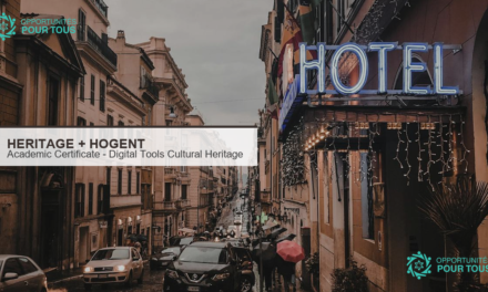 HERITAGE + HOGENT : Academic Certificate in Digital Tools for Cultural Heritage Management (30 ECTS – octobre 2026)