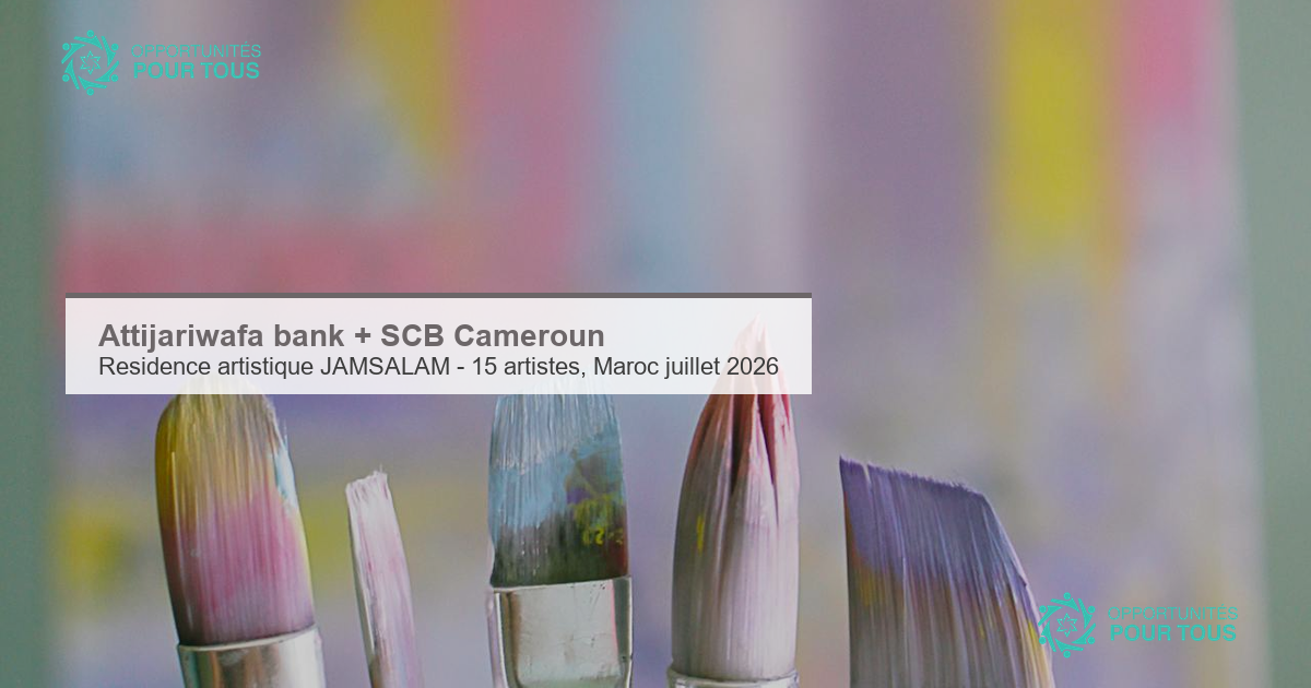 Residence artistique JAMSALAM 2026 : 15 jeunes artistes pour une oeuvre commune pour la Paix (Al Maqam Tahanaout, Maroc)