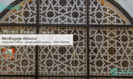 MenEngage Alliance : appel a candidatures pour un.e Advocacy Officer (justice de genre, 100% remote, plein temps)