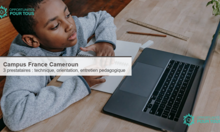 Campus France Cameroun : 3 appels a candidatures (prestataire technique, conseiller.e orientation, conseiller.e entretien pedagogique)