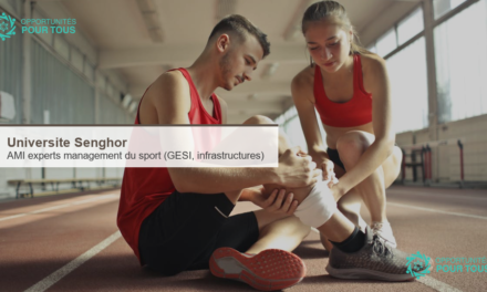 Université Senghor : appel à manifestation d&rsquo;intérêt pour experts et personnes-ressources en management du sport (GESI)