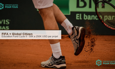 FIFA + Global Citizen Education Fund : Cycle II – subventions de 50 000 à 250 000 USD pour l&rsquo;éducation et le sport