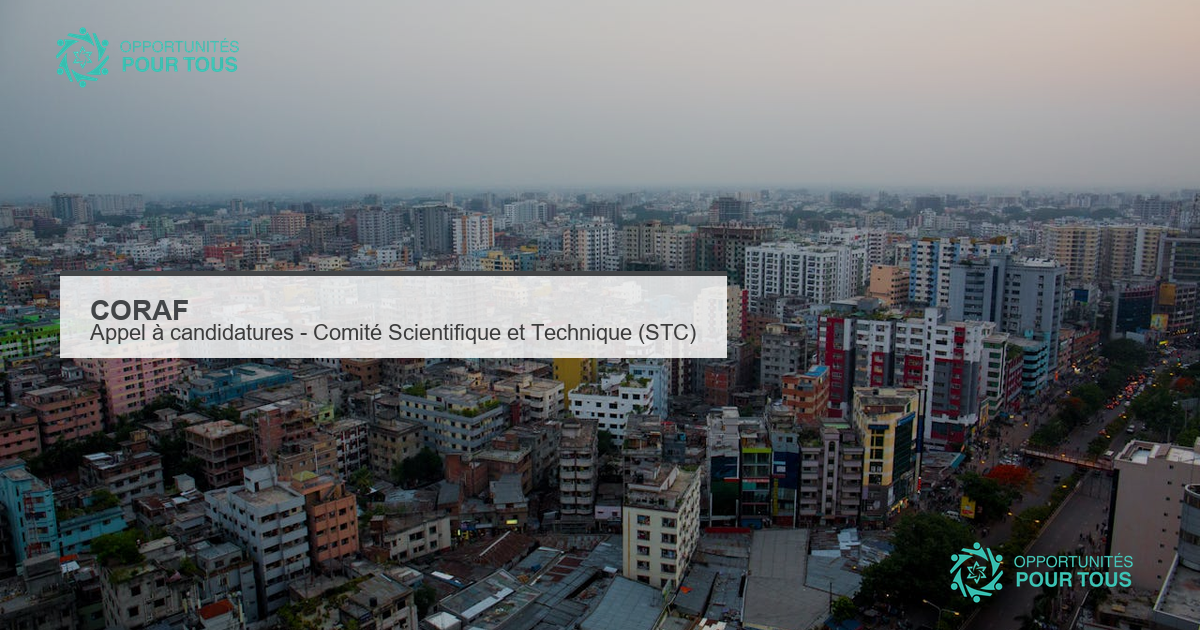CORAF : appel à candidatures pour de nouveaux membres du Comité Scientifique et Technique (STC)