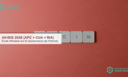 AfriSIG 2026 : appel à candidatures pour l&rsquo;École Africaine sur la Gouvernance de l&rsquo;Internet (APC + CUA + RIA)
