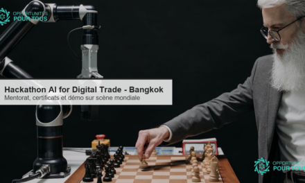 Hackathon AI for Digital Trade : candidatures prolongées jusqu&rsquo;au 25 mai (Bangkok, gratuit et ouvert à tous)