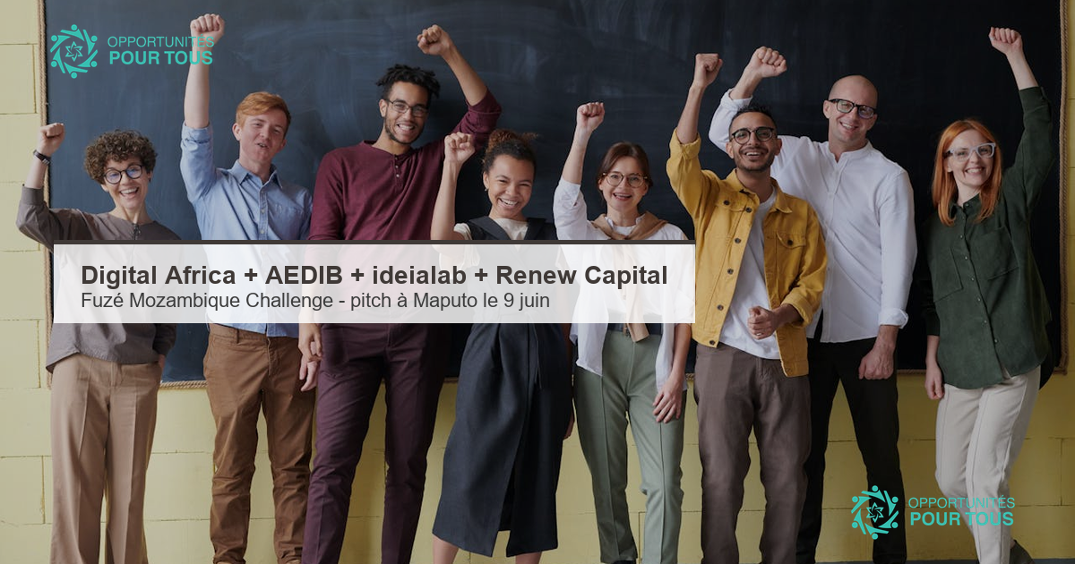 Digital Africa lance le Fuzé Mozambique Challenge : startups tech, pitch à Maputo le 9 juin 2026