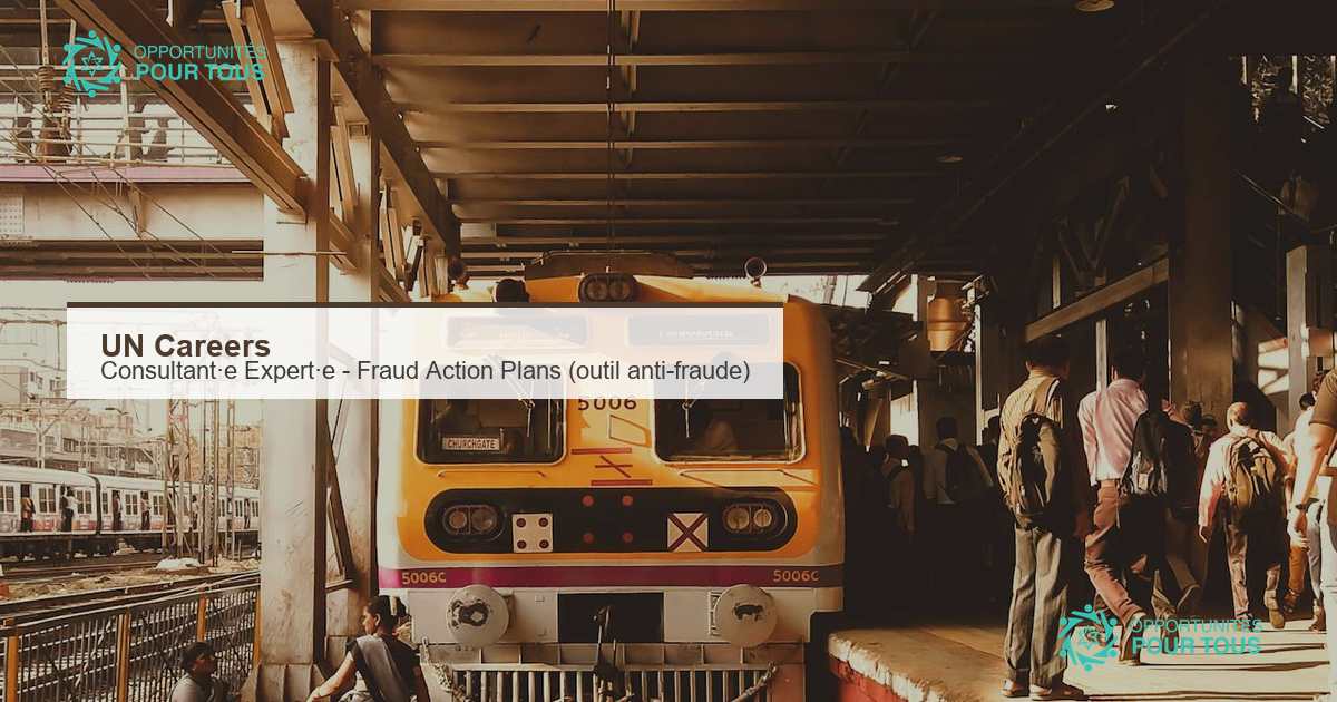 UN Careers : appel à candidatures pour un·e Consultant·e expert·e en plans d&rsquo;action anti-fraude (Fraud Action Plans Tool)