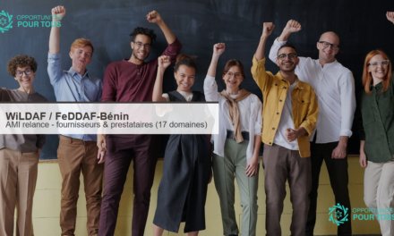 WiLDAF/FeDDAF-Bénin : avis à manifestation d&rsquo;intérêt (relance) pour fournisseurs et prestataires (17 domaines)
