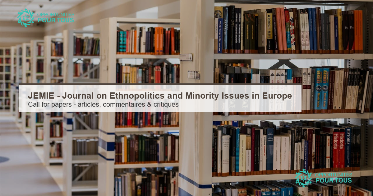 JEMIE (Journal on Ethnopolitics and Minority Issues in Europe) : appel à articles, commentaires et critiques de livres