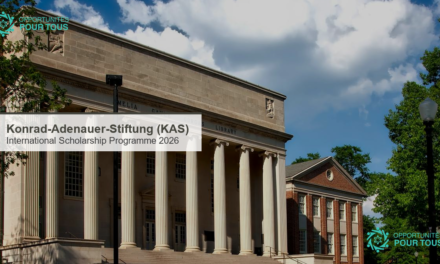 Konrad-Adenauer-Stiftung (KAS) International Scholarship Programme 2026 – candidatures ouvertes