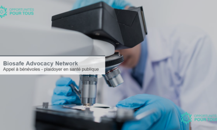 Biosafe Advocacy Network : appel à bénévoles pour le plaidoyer en santé publique
