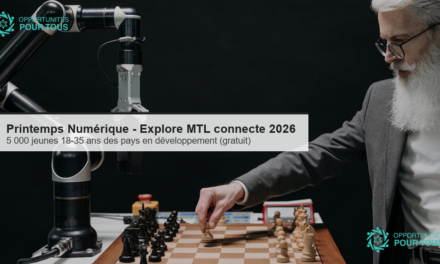 Printemps numérique : Explore MTL connecte 2026 – formation gratuite en ligne pour 5 000 jeunes (18-35 ans) des pays en développement