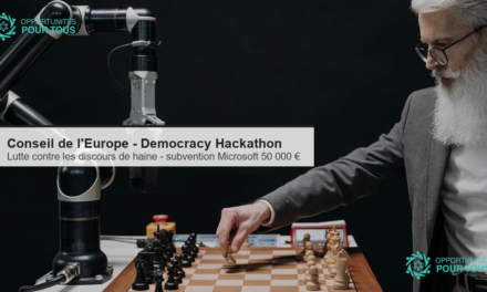 Conseil de l&rsquo;Europe : Democracy Hackathon – créez des outils contre les discours de haine (subvention Microsoft de 50 000 €)