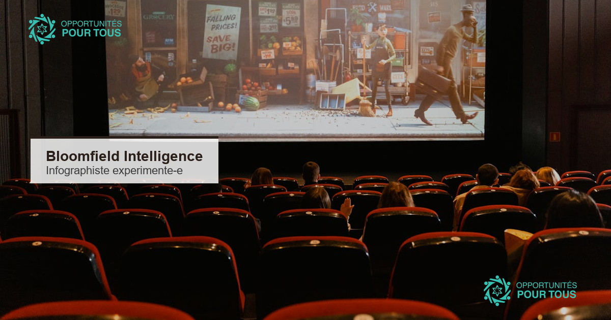 Bloomfield Intelligence recrute un·e infographiste expérimenté·e