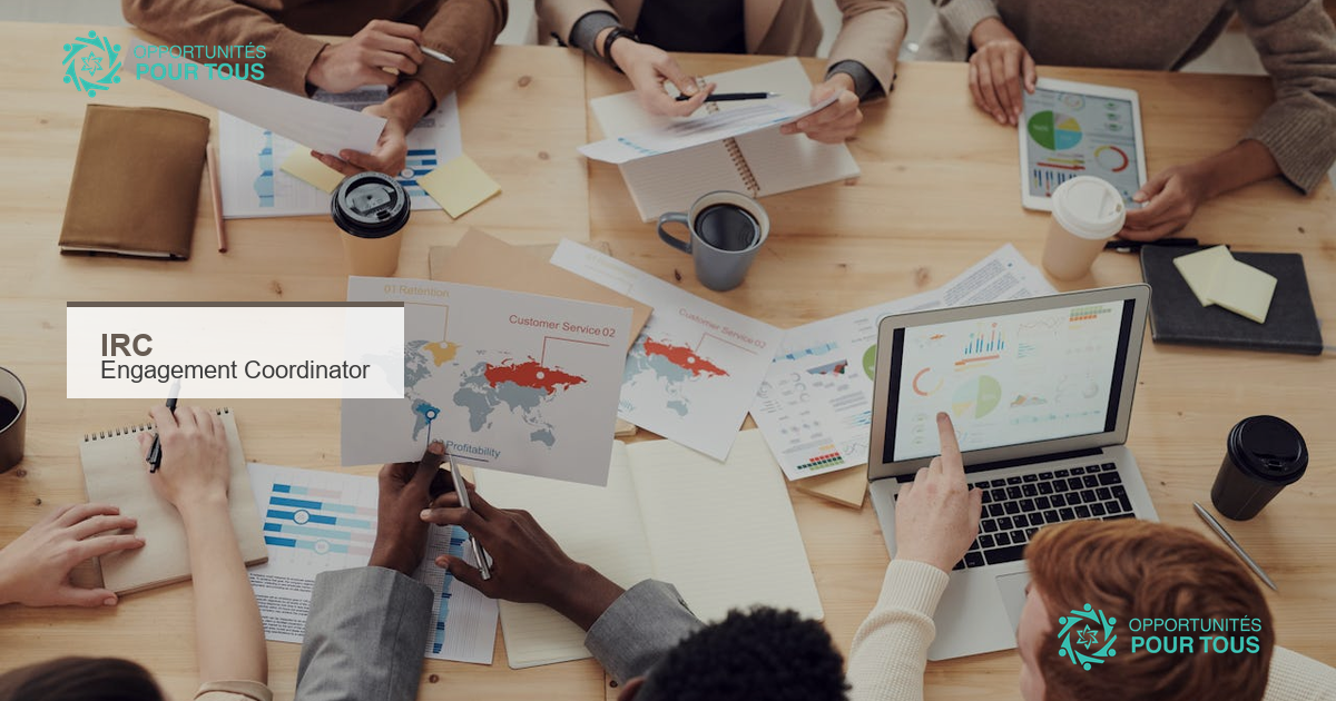 IRC recrute : Communications & Engagement Coordinator