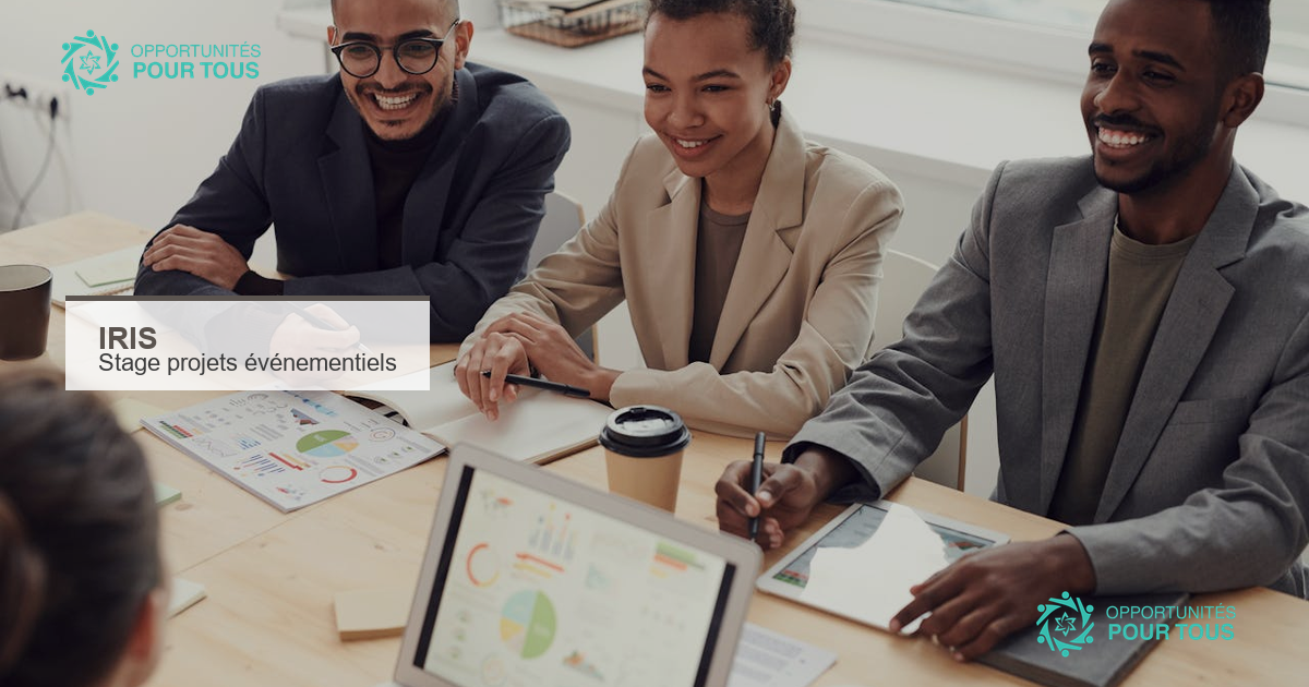 IRIS recrute un stage projets événementiels