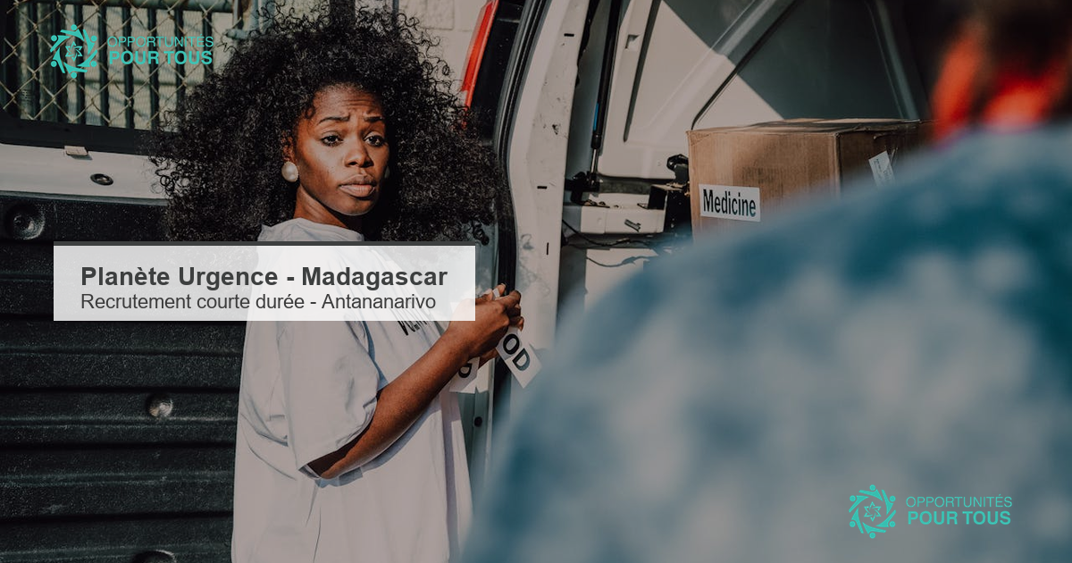 Planète Urgence Madagascar : recrutement pour une mission de courte durée