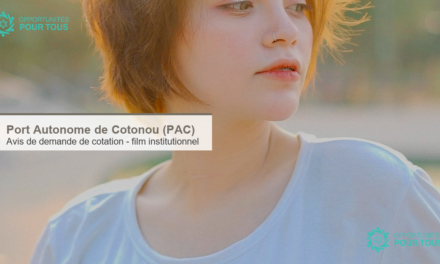 Port Autonome de Cotonou (PAC) : avis de demande de cotation pour la réalisation d&rsquo;un film institutionnel