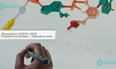 Programme de simulation COP31 2026 : candidatures ouvertes pour les négociations climatiques