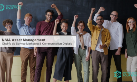 NSIA Asset Management recrute un·e Chef·fe de Service Marketing et Communication Digitale