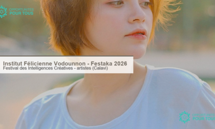 Festaka 2026 (Institut Félicienne Vodounnon, Calavi) : appel à candidatures artistes pour le Festival des Intelligences Créatives